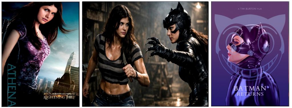 Alexandra Daddario Versus Catwoman