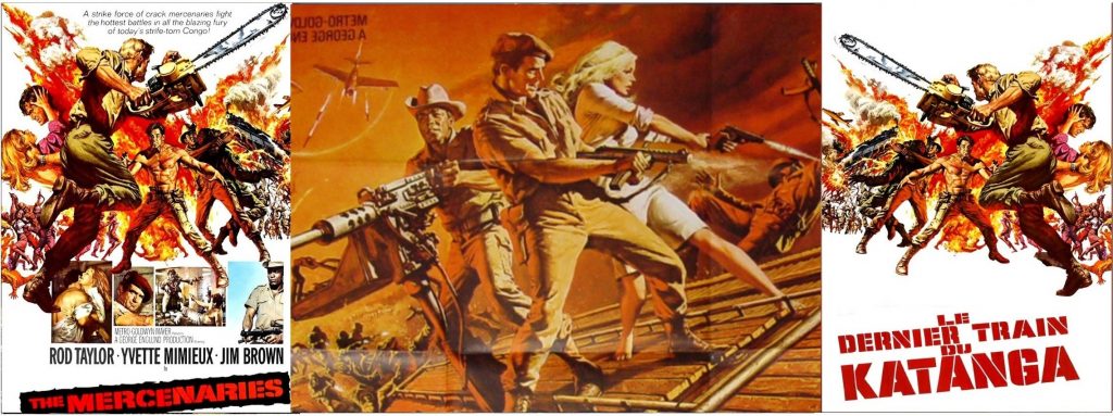 Le dernier train du Katanga de Jack Cardiff en 1968 Serie B