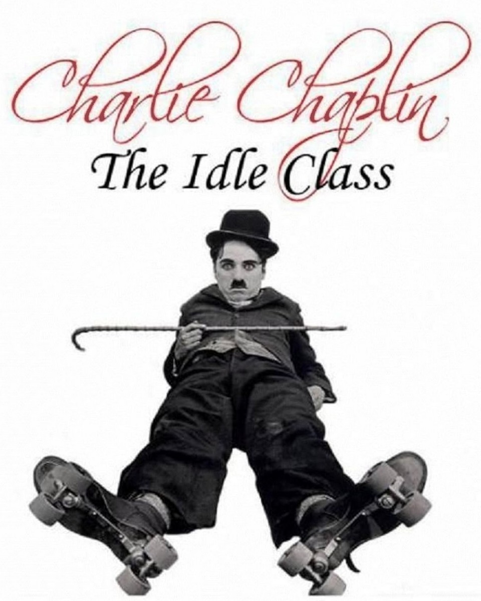 Charlot et le Masque de fer The Idle Class de Charles Chaplin en 1921