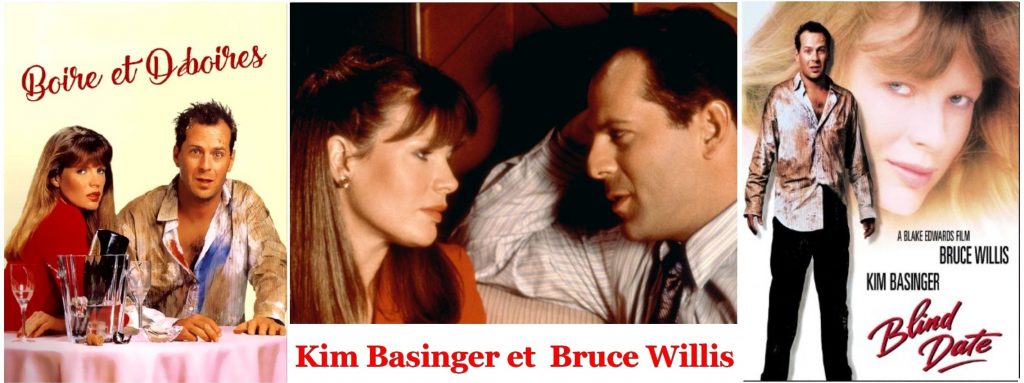 News 19 Kim Basinger et Bruce Willis dans Boire et Deboires Blind Date de Blake Edwards en 1987 Couple Myth