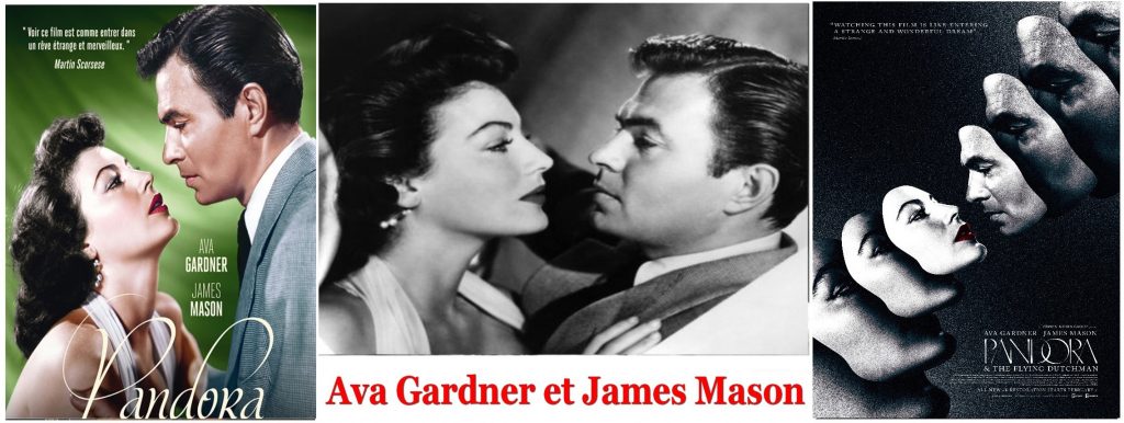 Ava Gardner et James Mason dans Pandora de dAlbert Lewin en 1951 Couple Myth