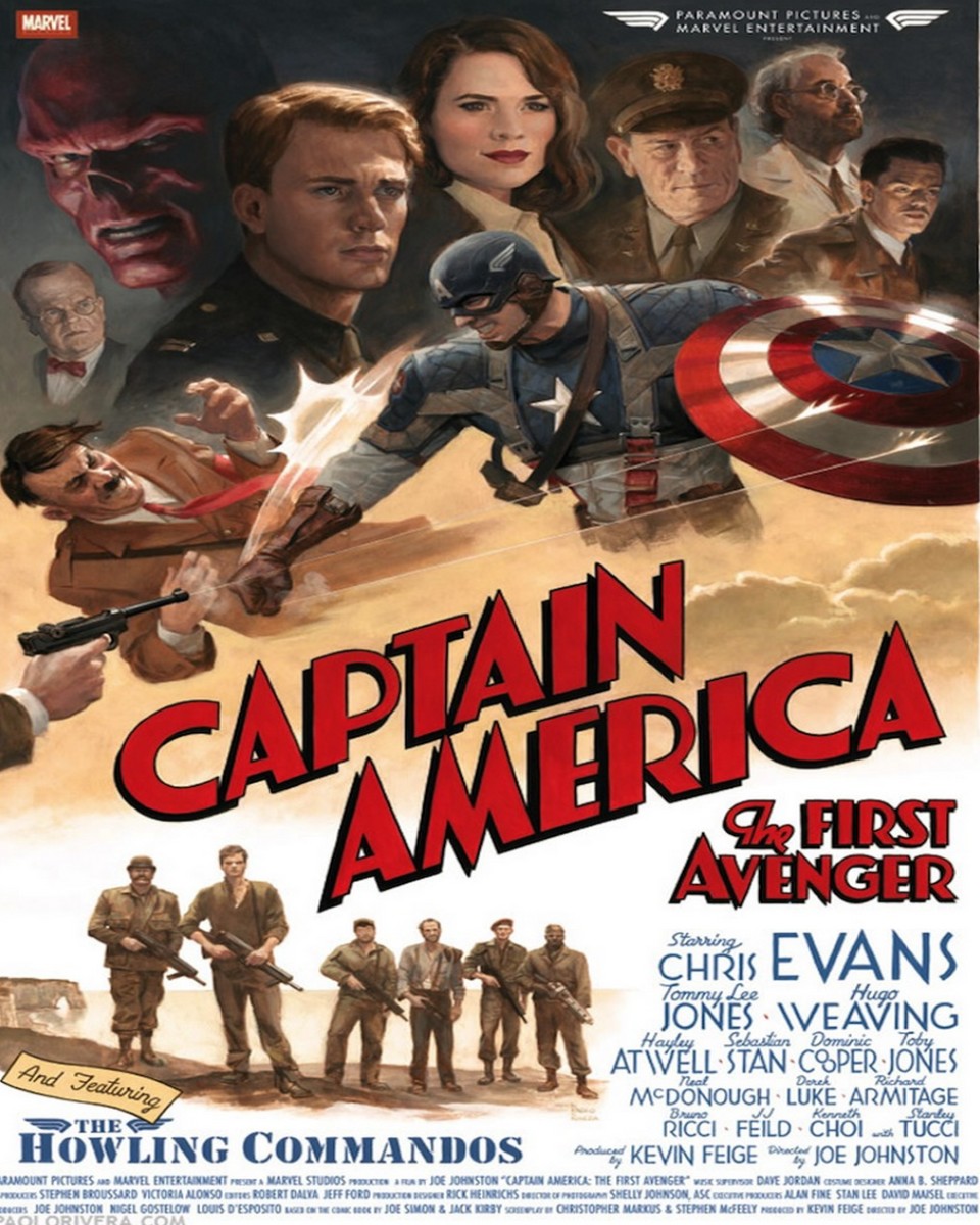Captain America First Avenger de Joe Johnston en 2011