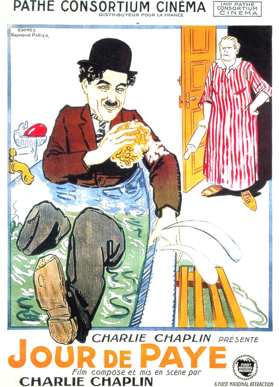 Jour de paye Pay Day de Charlie Chaplin en 1922