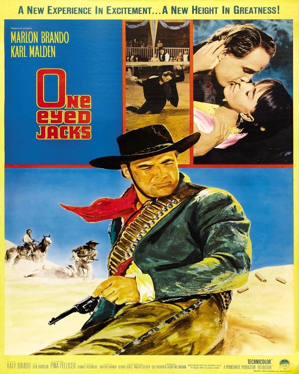La Vengeance aux deux visages One Eyed Jacks de Marlon Brando en 1961