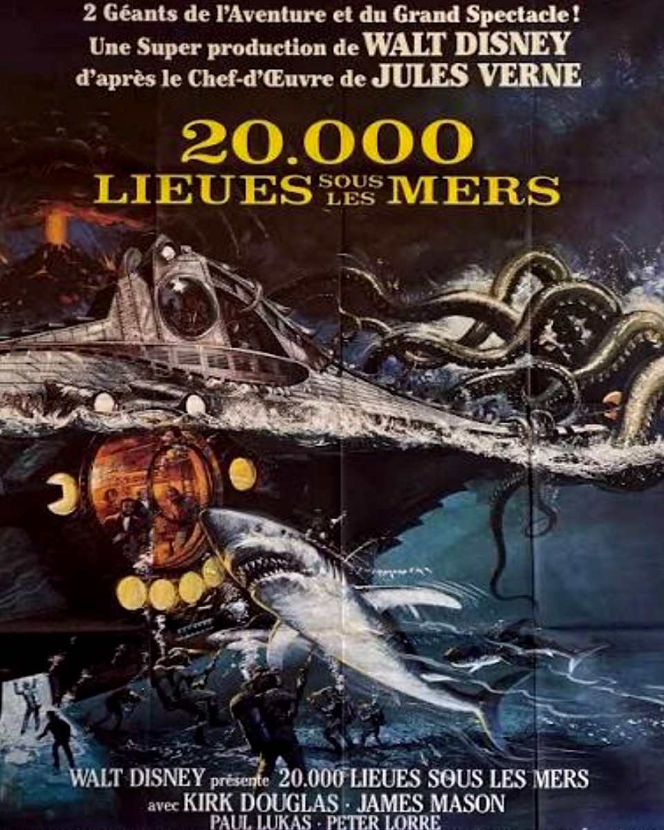20 000 lieues sous les Mer de Richard Fleischer en 1954